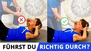 Nacken- & Rückenschmerzen ⚡ beim Bauchtraining (DAS solltest du beachten!)