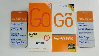 Tecno spark Go 2024 vs Tecno spark Go 1: Speed test