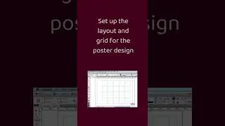 Graphic Design | Designing a poster in Adobe InDesign | Graphic Designing | 