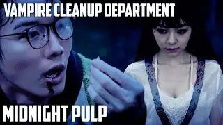 His First Vampire Mission! | Vampire Cleanup Department (2017) | Midnight Pulp