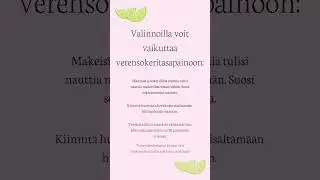 Digillä terveysvalmennusta: Raskausdiabetes ja herkuttelu