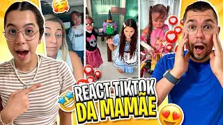 REAGINDO AO TIKTOK SECRETO DA MAMÃE ! OLHA O QUE ELA FIMOU DA GENTE ! - Sarah de Araújo Games
