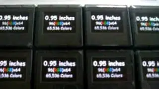 OLED 96x64 RGB Buttons