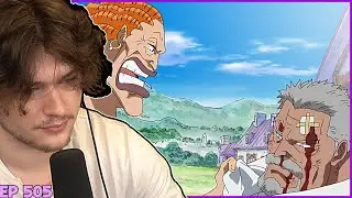 dadan beats up garp (one piece)