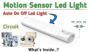 Motion Sensor Auto On Off Led Light