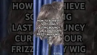 HOW TO ACHIEVE SOFT LONG LASTING BOUNCY CURLS ON YOUR FRIZZY WAVY WIG 