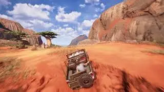 Uncharted™ 4: A Thief’s End car canyon