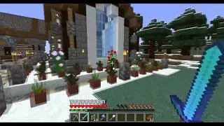 Minecraft #24 Жизнь на сервере V.L.S. Строил и отдыхал =)