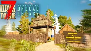 Трое против зомби (7DtD UL) #01 - #НЕМНОГОТЕХНОСТРИМ - ВСЁ ПОШЛО НЕ ПО ПЛАНУ  7 days to die alpha 20