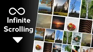 Infinite Page Scrolling using JavaScript || No API