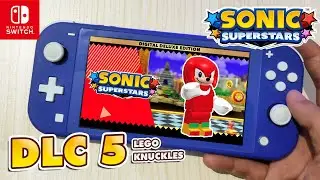 SONIC SUPERSTARS | Part 30 - DLC Lego Knuckles (Nintendo Switch Lite)