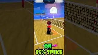 EVERY SPIKE USING THE NEW DIVINE STRENGTH IN VOLLEYBALL LEGENDS 