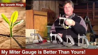 The Best Miter Gauge EVER! Hint: It's not one you'd ever guess. Shopsmith, Incra, Clones