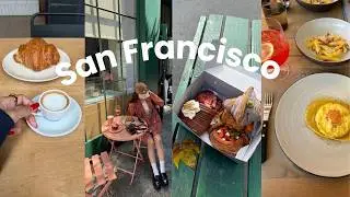 San Francisco vlog🦀｜things to do in 4 days | best food spots & cafe highlights🍕☕️