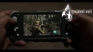 Resident Evil 4 on Nintendo Switch Lite