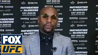 Floyd Mayweather talks with the UFC Tonight crew about his fight with Conor McGregor | UFC ON FOX