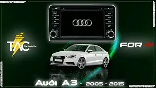 FOR-X ANDROID SCREEN | XA-75 A3 CP AUDI A3 (2005-2015) TOUCHSCREEN