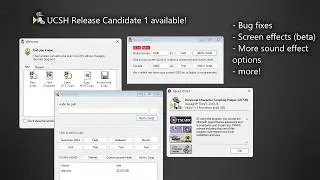 A new UCSH build is available for testing! (Release Candidate 1)