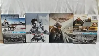 Unboxing Top Gun 1 & 2 4K Steelbooks