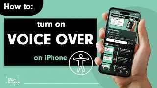How to turn on VoiceOver on iPhone iOS