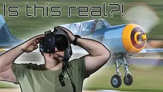 The CRAZIEST thing I've ever seen in VR... REAL YAK 52 VS DCS YAK 52!