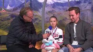 Камила Валиева 1 место этап Гран-При в Куршевеле 2019 | Ученица Тутберидзе
