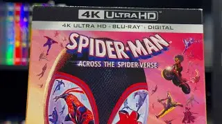 Spider-Man across the spider verse 4K unboxing ￼