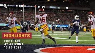 Football - USC 45, Arizona 37: Highlights (10/29/22)