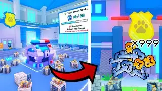 САМЫЙ ЛУЧШИЙ СПОСОБ ФАРМА PRISON КЛЮЧЕЙ  В ПЕТ СИМУЛЯТОР 99 | ROBLOX
