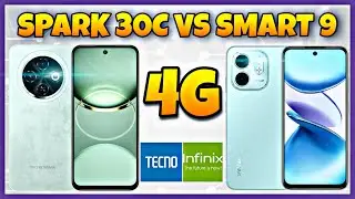 Tecno Spark 30c vs Infinix Smart 9 | Specification | Comparison | Features | Price