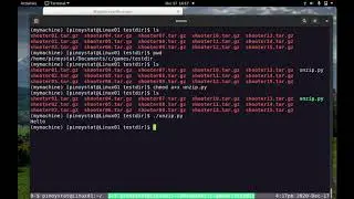 How to use Python 3 to unzip / extract  multiple files in a folder