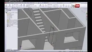 Hayalimdeki Çiftlik Bölüm-6  Merdiven #solidwork