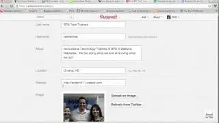 Pinterest Settings