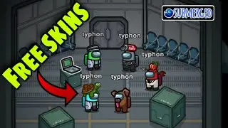How to get Submerged Map ' FREE SKINS ' - Among Us