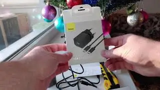 Распаковка Baseus Super Silicone PD Charger 25W + With Cable Type C to Type C 3A с Rozetka.com.ua