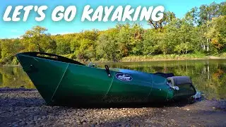 Solo Calm Water Kayaking in Tucktec Folding Kayak