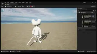 Unreal Engine ....Testing Animation Walk and Run