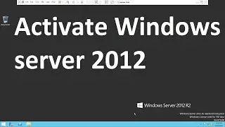 Activate Windows server 2012