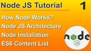 NodeJS Tutorial -1 in Hindi 2023, How Node Works, Node JS Architecture hindi | 