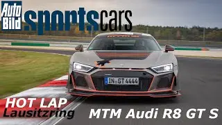 HOT LAP Lausitzring 1:27,53 min | MTM Audi R8 GT S | AUTO BILD SPORTSCARS