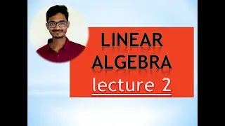 UPSC Mathematics Optional | Linear algebra (in Hindi) | linear dependent and independent
