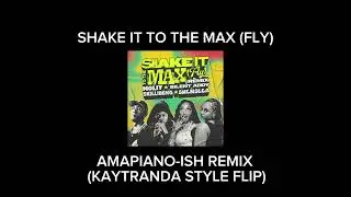 MOLIY & SILENT ADDY FT. SKILLIBENG, SHENSEEA - SHAKE IT TO THE MAX  REMIX (KAYTRANADA STYLE)