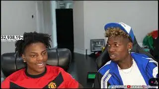 Paul Pogba reacting to 