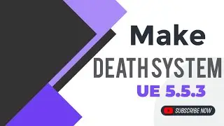 Easy Way to create Health and Death System in Unrealengine 5.5.3