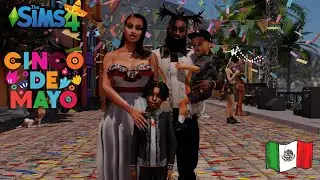 🇲🇽BRAND NEW🇲🇽 | MEET THE BEARDS | CINCO DE MAYO🥳🥂| SIMS 4 #blacksimmer #sims4 #sims4lp