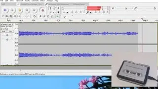 EZCap Cassette to MP3/WAV Digital File Converter USB Review (using Audacity, no thumb drive version)