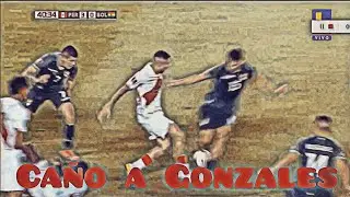 Caño de Sergio Peña a Franz Gonzales