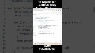 LeetCode Problem 1282 solution in javascript | LeetCode Daily Coding Challenge 