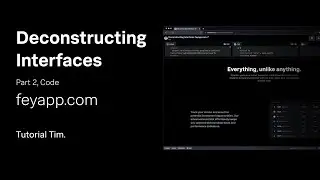 Deconstructing Interfaces: feyapp.com (Part 2, Code)