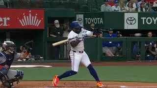 Adolis Garcia Slow Motion Swing